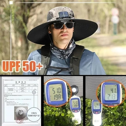 Sun-Powered Cooling Hat