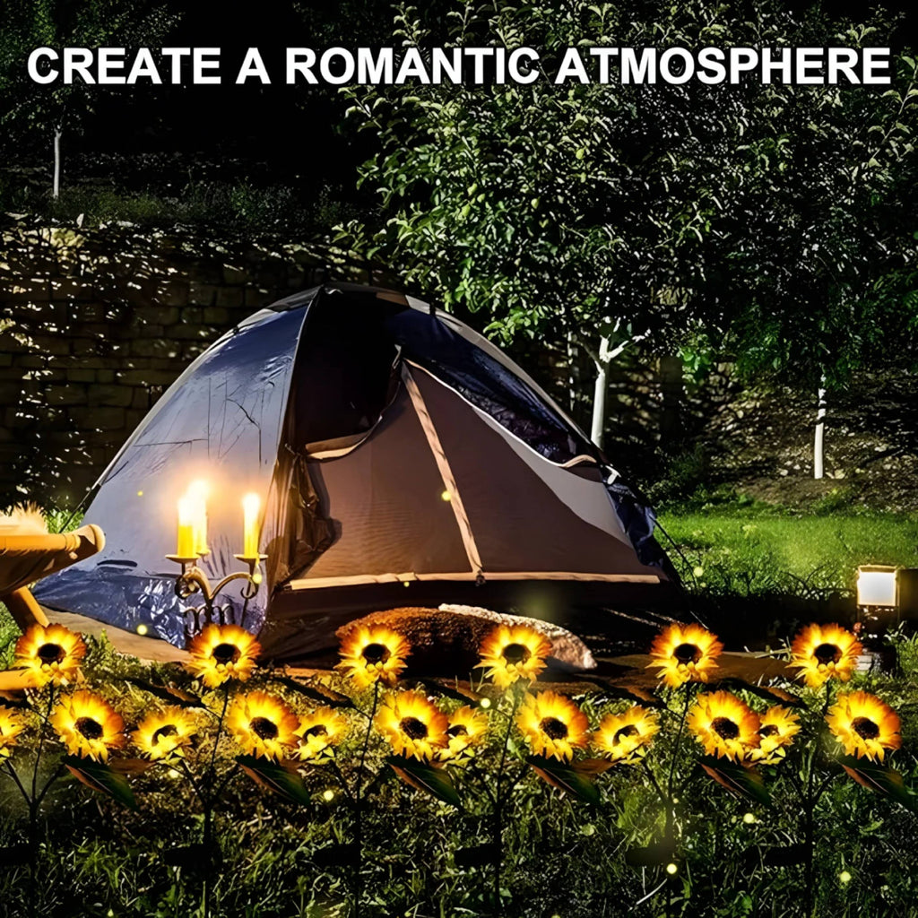 Sunflower Solar Snatch Garden LED Lights