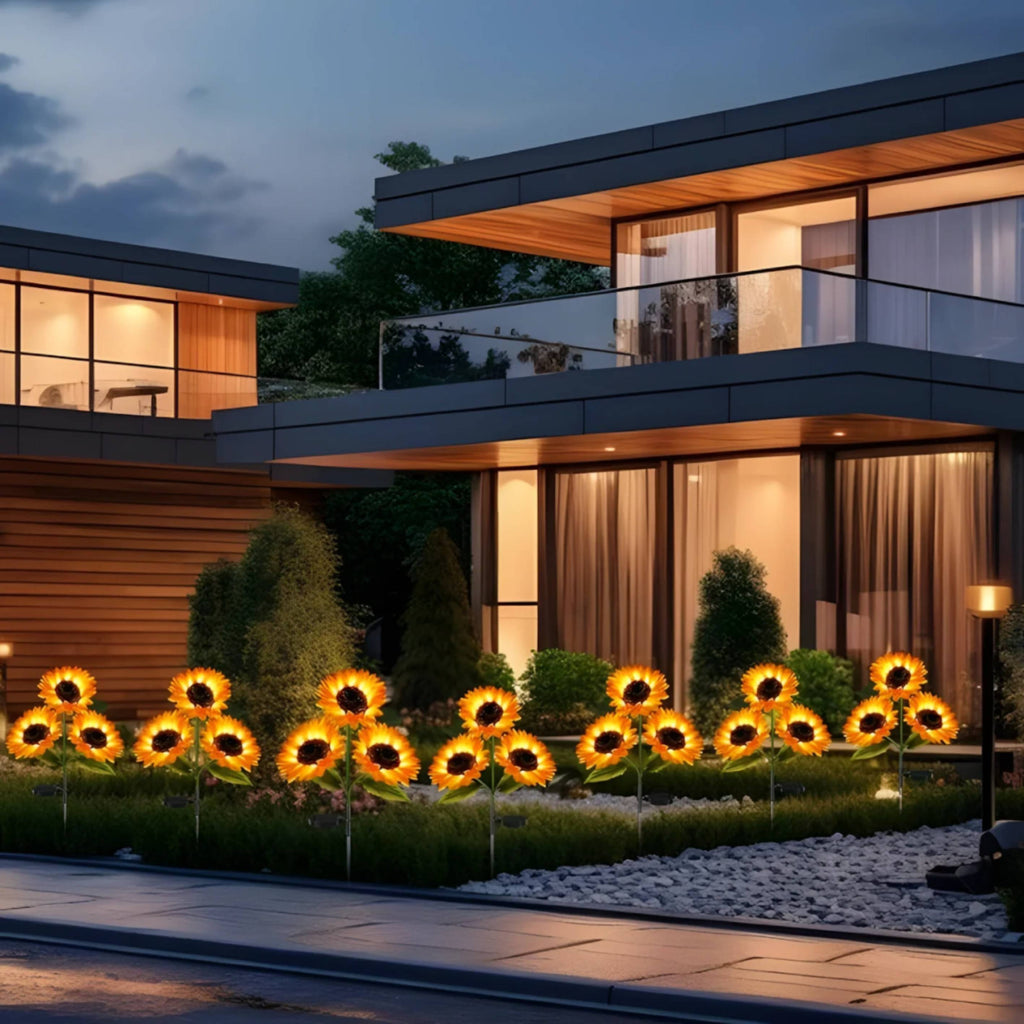Sunflower Solar Snatch Garden LED Lights