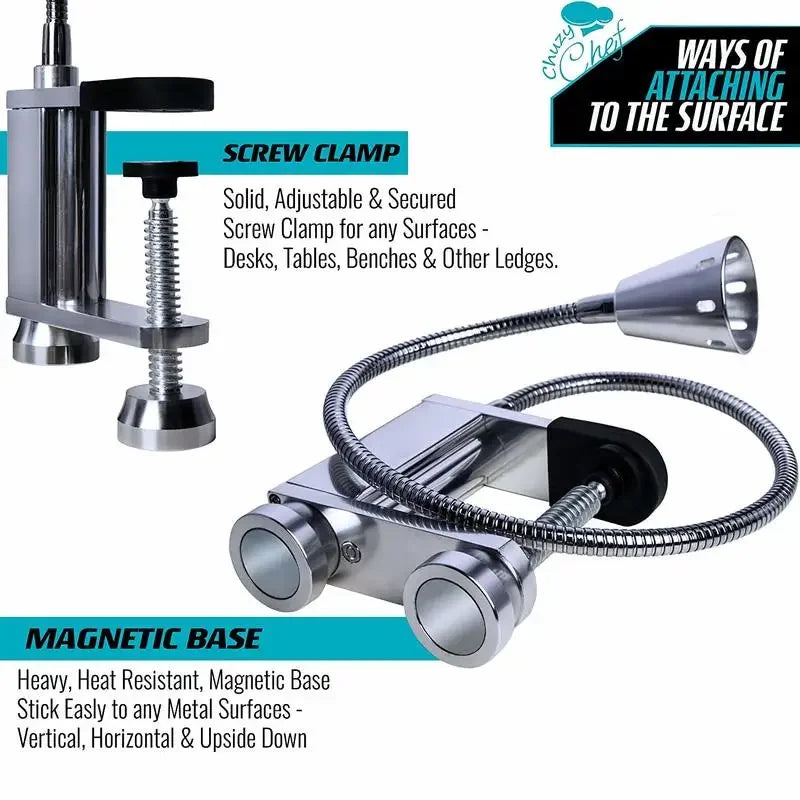 Magnetic Grill Light Pro Gooseneck
